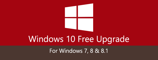 Free upgrade from windows 7